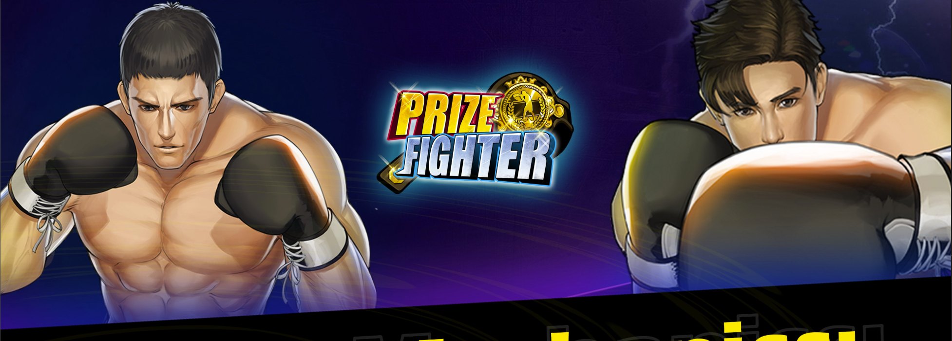 Two PrizeFighter boxers facing off